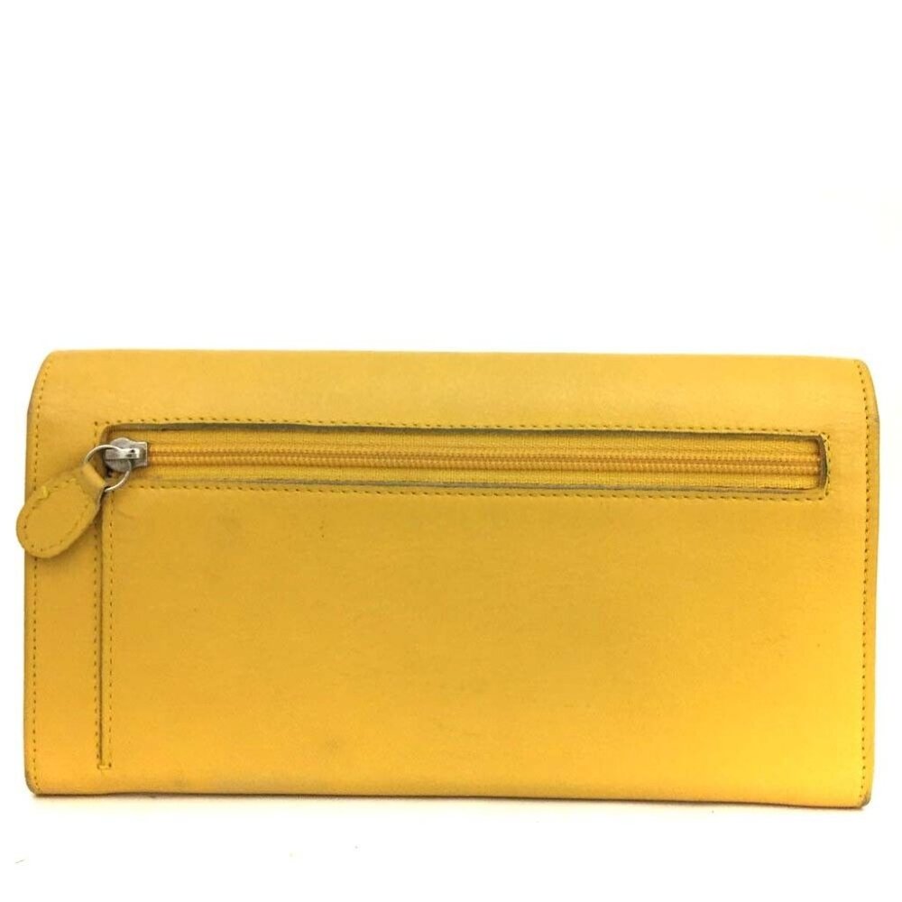 Christian Dior CD Logo Leather Long Bifold Wallet /5L0421 - Picture 4 of 8